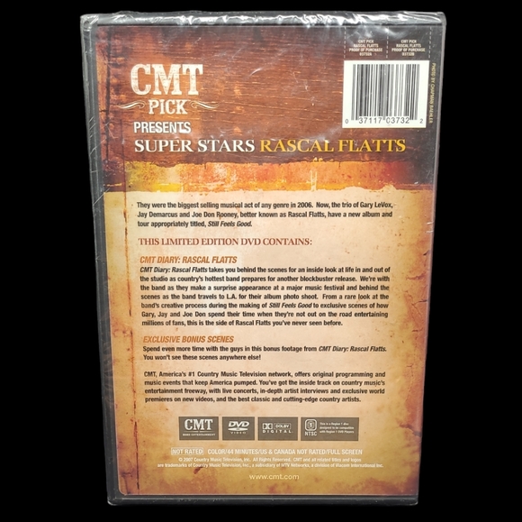 NEW SEALED DVD CMT DIARY: RASCAL FLATTS - 2007 - Picture 2 of 2